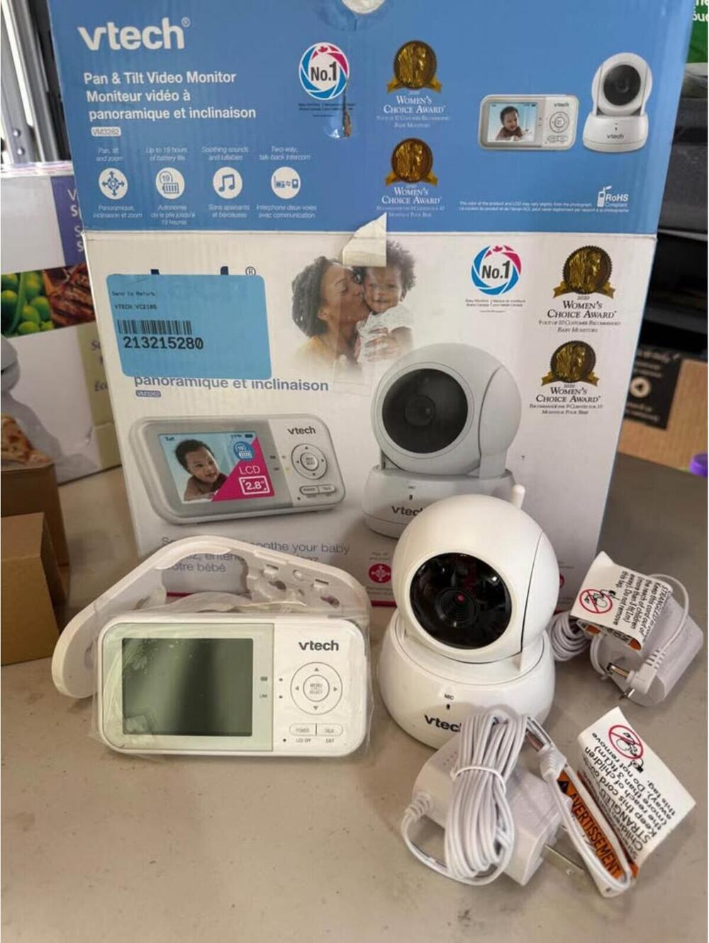 Vtech Pan & Tilt Video Monitor VM3262